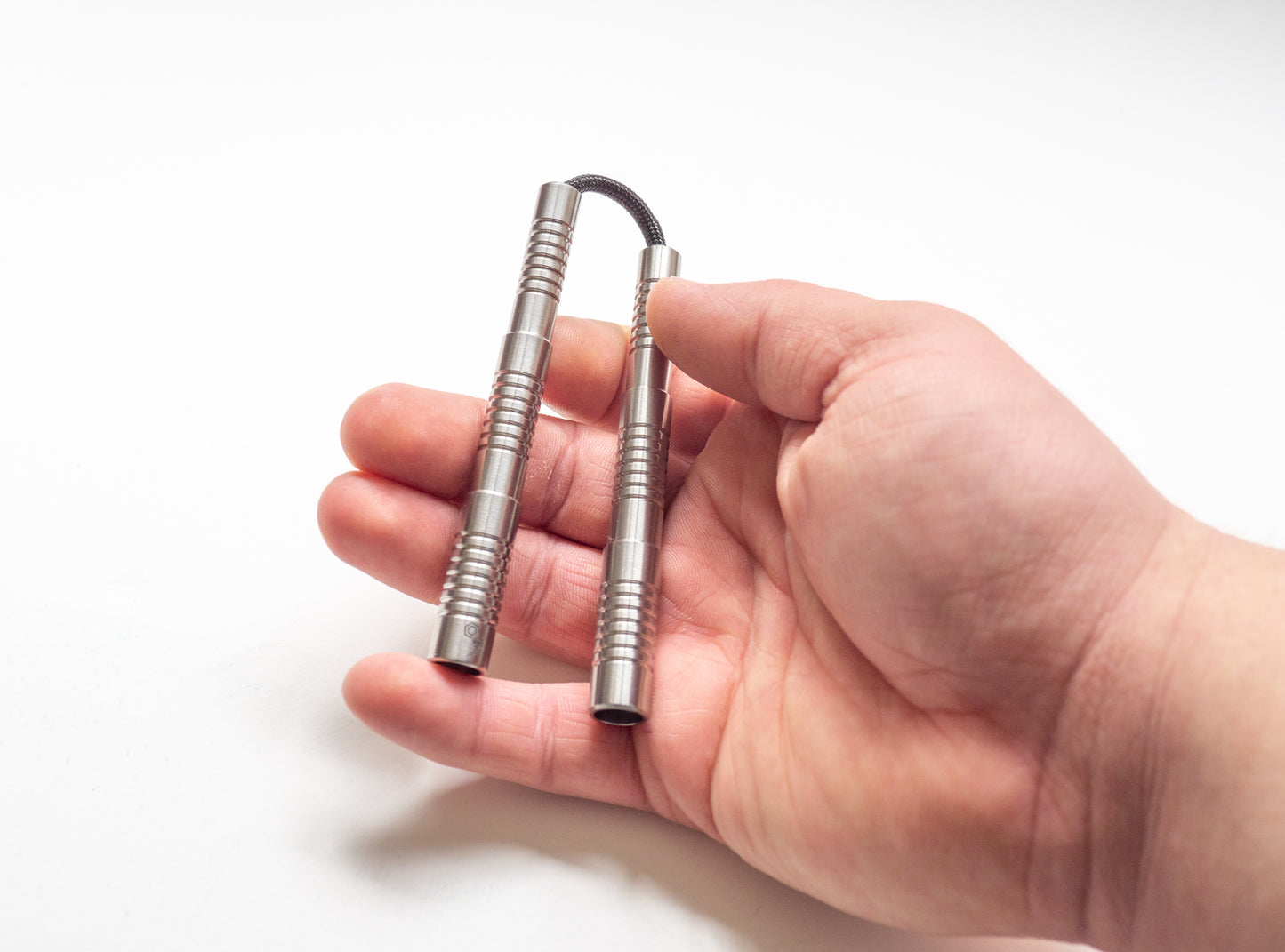 Titanium Thumbchucks - Satin